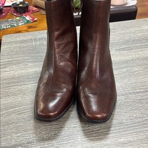 Men's Brown Leather Boots